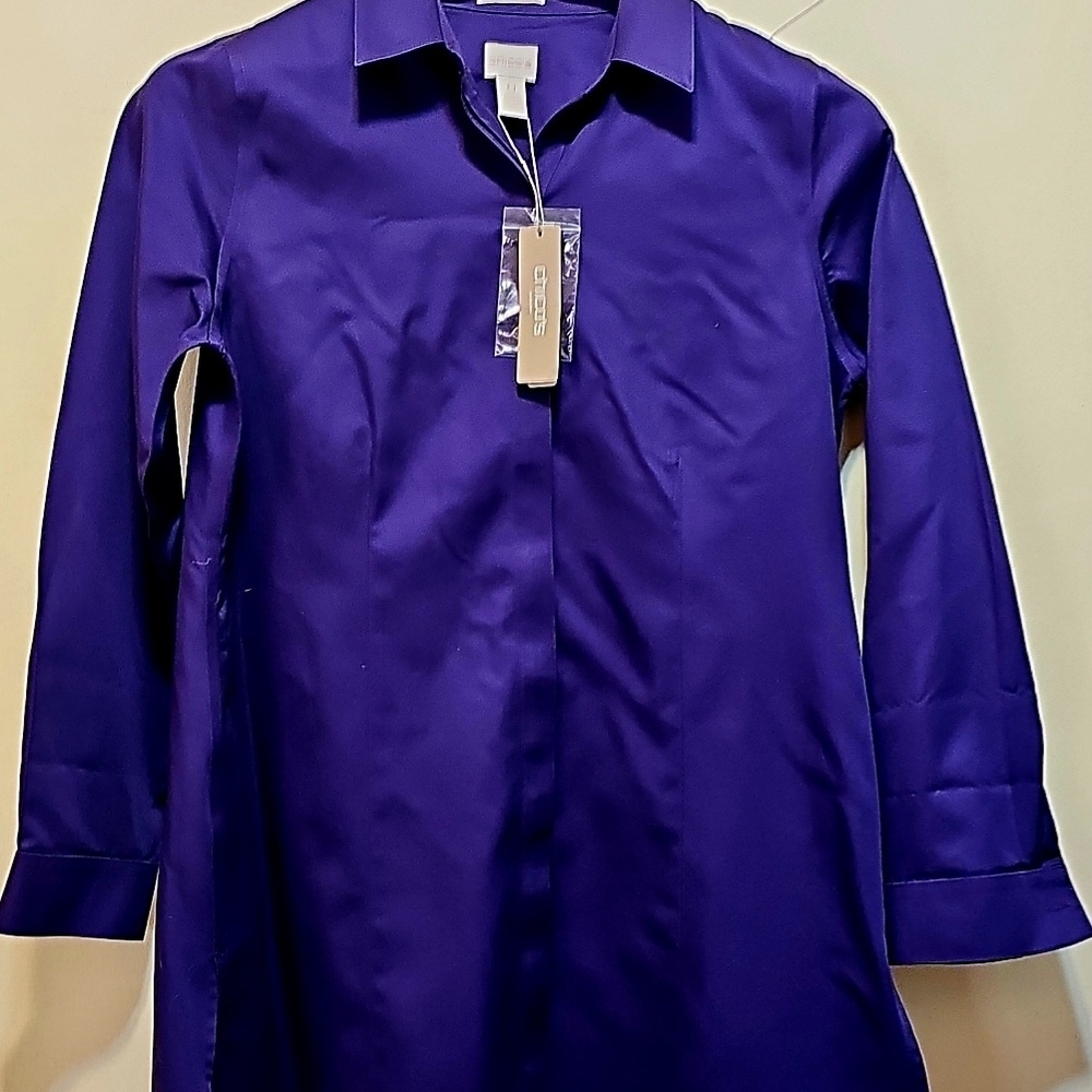 Chico's Purple Blouse